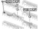 Втулка переднего стабилизатора d22 FORD MONDEO CA2 A2F