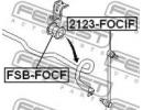 Втулка переднего стабилизатора d18.3 FORD FOCUS CA OCF