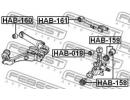 Сайлентблок задней цапфы HONDA EDIX BE1 2005-2009  158