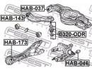 Сайлентблок заднего продольного рычага HONDA ACCOR 173