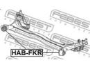 Сайлентблок задней балки HONDA CIVIC FK2 2009-2013 FKR