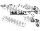 Втулка переднего стабилизатора d26.5 HONDA ACCORD  L7F