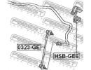 Втулка переднего стабилизатора d17 HONDA FIT GE6 2 GE6