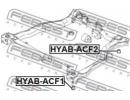 Сайлентблок подрамника HYUNDAI ACCENT 00 (1999-) [ CF1