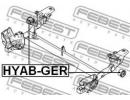 Сайлентблок задней балки HYUNDAI GETZ 02 -OCT.2006 GER