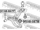 Сайлентблок задний переднего рычага HYUNDAI GETZ 0 ETB