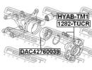 Сайлентблок задней цапфы HYUNDAI IX35/TUCSON 10 (2 TM1