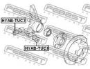 Сайлентблок задней цапфы HYUNDAI TUCSON 04 -OCT.20 UC3