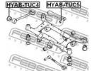 Сайлентблок задней продольной тяги HYUNDAI TUCSON  UC4