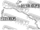 Втулка переднего стабилизатора d24 HYUNDAI ELANTRA LF1