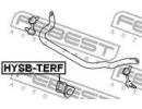 Втулка переднего стабилизатора d31 HYUNDAI TERRACA ERF