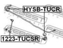 Втулка заднего стабилизатора d14.8 HYUNDAI TUCSON  UCR