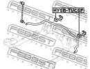 Втулка переднего стабилизатора d20.8 HYUNDAI TUCSO CSF