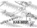 Сайлентблок переднего нижнего рычага KIA MESCARNIV EDF