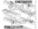 Сайлентблок передней подушки двигателя HYUNDAI I30 ATF