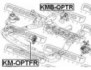 Сайлентблок задней подушки двигателя KIA OPTIMA/MA PTR