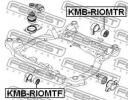 Сайлентблок передней подушки двигателя HYUNDAI ACC MTF