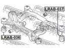 Сайлентблок задней балки LAND ROVER RANGE ROVER II 036