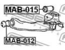 Сайлентблок задний переднего верхнего рычага MITSU 015