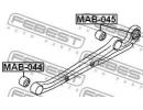 Сайлентблок заднего продольного рычага MITSUBISHI  044