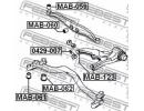 Сайлентблок заднего поперечного рычага MITSUBISHI  059