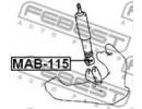 Сайлентблок переднего амортизатора MITSUBISHI PAJE 115