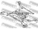 Сайлентблок задней тяги MITSUBISHI GRANDIS NA4W/NA 121