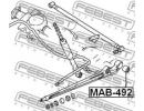 Сайлентблок заднего продольного рычага MITSUBISHI  492