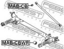 Сайлентблок задней поперечной тяги MITSUBISHI LIBE BCB