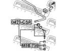 Ремкомплект тяги стабилизатора 3 pcs MITSUBISHI LA 736