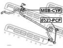 Втулка переднего стабилизатора d20 MITSUBISHI LANC CYF