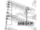 Втулка переднего стабилизатора d22 MITSUBISHI CARI A1F