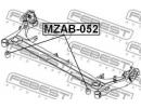 Сайлентблок задней балки MAZDA DEMIO DW 1996-1999  052