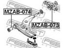 Сайлентблок передний переднего рычага MAZDA FAMILI 074