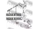 Сайлентблок заднего верхнего рычага MAZDA BT-50 UN 50U