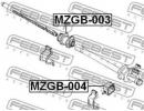 Проставка рулевой рейки MAZDA 323F BA 1994-1996 [E 003