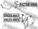 Втулка переднего стабилизатора d23 MAZDA 6 WAGON G 008