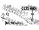 Втулка заднего стабилизатора d19 MAZDA 6 WAGON GY  009