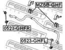 Втулка переднего стабилизатора d22 MAZDA ATENZA SE GHF