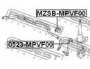 Втулка переднего стабилизатора d18 MAZDA MPV LW 19 F00