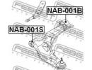 Сайлентблок задний переднего рычага (гидравлически 01B