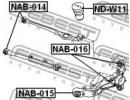 Сайлентблок заднего рычага NISSAN WINGROAD/AD Y11  015