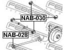 Сайлентблок задней поперечной тяги NISSAN SUNNY B1 030