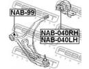 Сайлентблок задний переднего левого рычага NISSAN  0LH