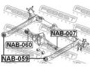 Сайлентблок задней балки NISSAN ALMERA JPN MAKE N1 059