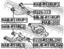 Сайлентблок задней тяги NISSAN PATHFINDER R51 2004 208