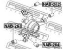 Сайлентблок задней цапфы NISSAN CEDRIC/GLORIA Y34  262