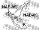 Сайлентблок задний переднего рычага NISSAN SUNNY B B89