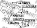 Сайлентблок задней тяги NISSAN PRESAGE U30 1998.06 3RR