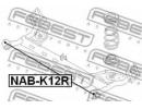 Сайлентблок задней балки NISSAN TIIDA JPN MAKE C11 12R